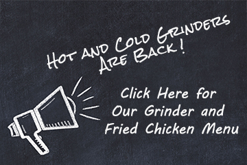 Grinders are Back!